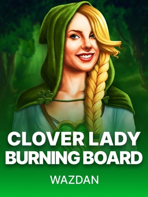 Clover Lady Burning Board game artwork